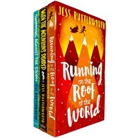 Jess Butterworth Collection 3 Books Set (Running on the Roof of the World, When the Mountains Roared, Swimming Against the Storm)