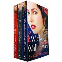 The Bareknuckle Bastards Series 3 Books Collection Set by Sarah MacLean (Wicked and the Duke, Brazen and the Beast & Daring and the Duke)