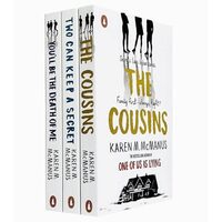 Karen M. McManus 3 Books Collection Set (The Cousins, Two Can Keep a Secret, You will be the Death of Me)