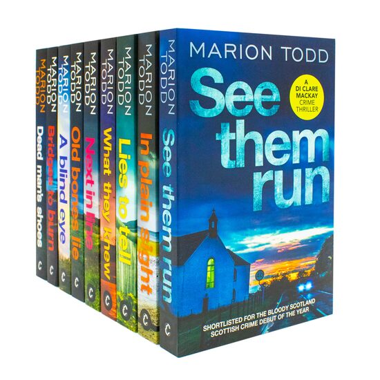 Detective Clare Mackay Series 9 Books Collection Set By Marion Todd (Books 1-9)