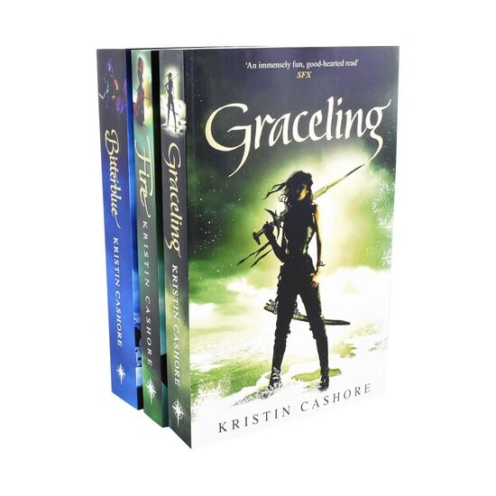 Graceling Realm Series 3 Books Complete Collection Set by Kristin Cashore (Graceling, Fire & Bitterblue)