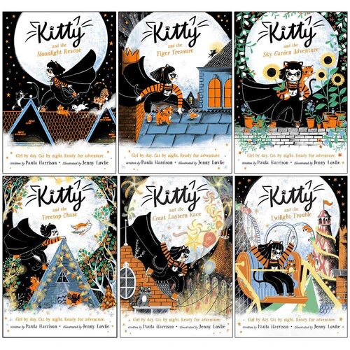 Kitty Series 6 Books Collection Set, Paula Harrison