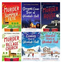 Victoria Walters Collection 7 Books Set (Murder at the House on the Hill, Murder at the Summer Fete, Murder at the Village Church, Hopeful Hearts at Glendale Hall and MORE!)