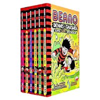 Beano Dennis & Gnasher Series Books 1 - 6 Collection Set (Super Slime Spectacular, Abominable Snowmenace, Little Menace's Great Escape, Bogeyman of Bunkerton Castle & MORE!)
