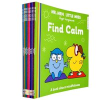 Mr Men and Little Miss Discover You 10 Books Collection Set By Roger Hargreaves (All Different, I Am Angry, Sharing, Feeling Sad, Worries, Find Calm, Caring, Try Again, Be Yourself & Be Kind)