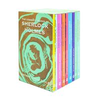 COMPLETE WORK OF SHERLOCK HOLMES 9 BOOKS SET COLLECTION.