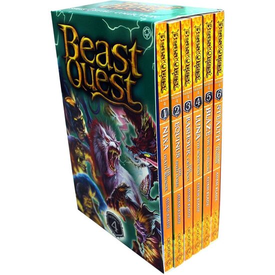 Beast Quest 6 Books Collection Set By Adam Blade (series 4)
