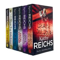 Kathy Reichs Temperance Brennan Collection 6 Books Set Series 1 - Deja Dead, Death Du Jour, Deadly Decisions, Fatal Voyage, Grave Secrets, Bare Bones
