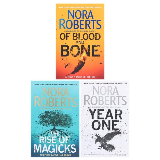 Chronicles of The One Trilogy by Nora Roberts 3 Books Collection