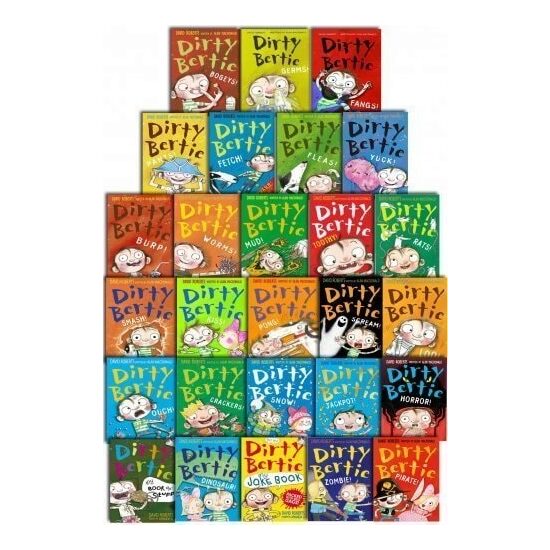 Dirty Bertie Complete Collection David Roberts 27 Books Set - Contains Books from Series 1, 2 and 3 by David Roberts (2015-05-04)
