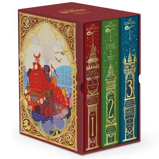Harry Potter 1-3 Box Set: MinaLima Edition