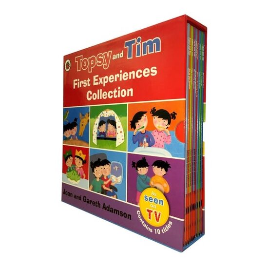 Topsy and Tim First Experiences 10-copy slipcase - Imagine 1