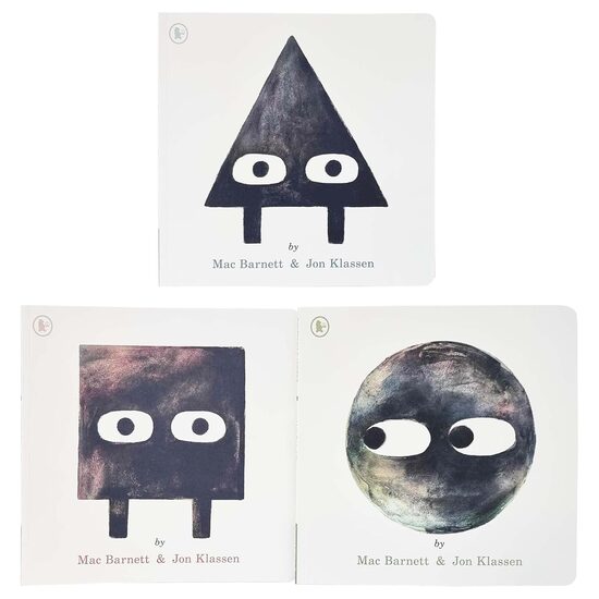 Shape Trilogy Collection 3 Books Set (triangle, Square And Circle) By Mac Barnett