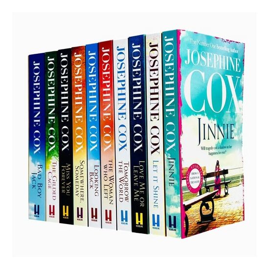 Josephine Cox 10 Books Collection Set (Lonely Girl,Jinnie,Let It Shine,The Woman Who Left,Looking Back,Blood Brothers,Journey's End,Three Letters,The Broken Man,Midnight)