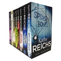 Temperance Brennan Series Collection 8 Books Set By Kathy Reichs (Spider Bones, Monday Mourning, Fatal Voyage, Flash and Bones, 206 Bones, Devil Bones, Deadly Decisions, Grave Secrets)