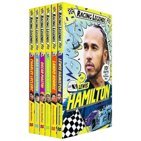 Racing Legends: 101 Formula One Facts 6 Books, Maurice Hamilton