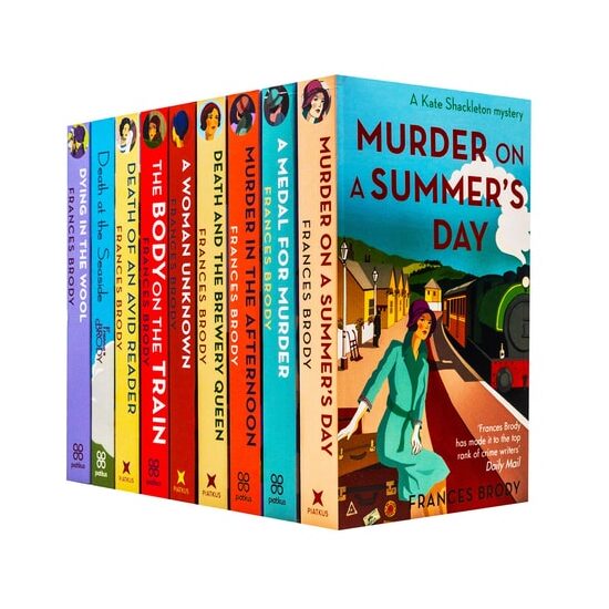 Kate Shackleton Mysteries Series 9 Books Collection Set By Frances Brody