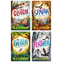 The Twitchers Series 4 Books Collection Set (Twitch, Spark, Clutch and Feather)