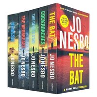 Harry Hole Series 1-5 Books Collection Set By Jo Nesbo (the Bat, Cockroaches, The Redbreast, Nemesis & The Devil's Star)