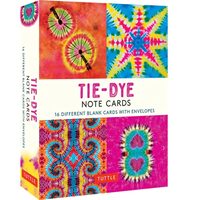 TIE-DYE NOTE CARDS 16 Different Blank Cards & Envelopes
