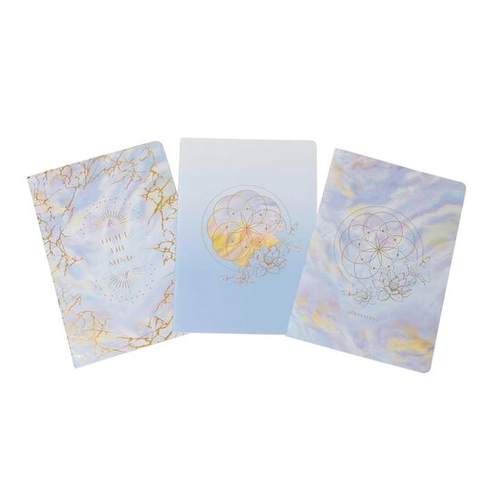 Meditation Sewn Notebook Collection (Set of 3)