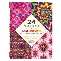 Kaleidoscope Gift Wrapping Paper - 24 Sheets 18 X 24 (45 X 61 Cm) Wrapping Paper