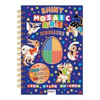 Shiny Mosaic Art Dinosaurs