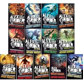 The Complete Alex Rider Collection by Anthony Horowitz: Missions 1-13 - From Stormbreaker to Nightshade Revenge (13-Book Set)