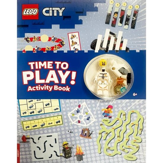 LEGO® City: Time To Play! Activity Book with toy mini-figure