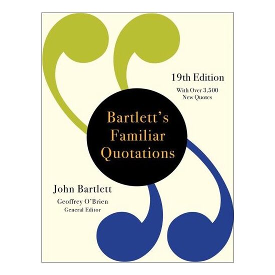 Bartlett's Familiar Quotations - Imagine 1