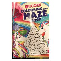 LITTLE OLIVE: Colouring and Mazes - Unicorns 2025