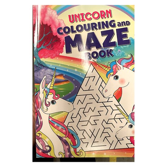 LITTLE OLIVE: Colouring and Mazes - Unicorns 2025