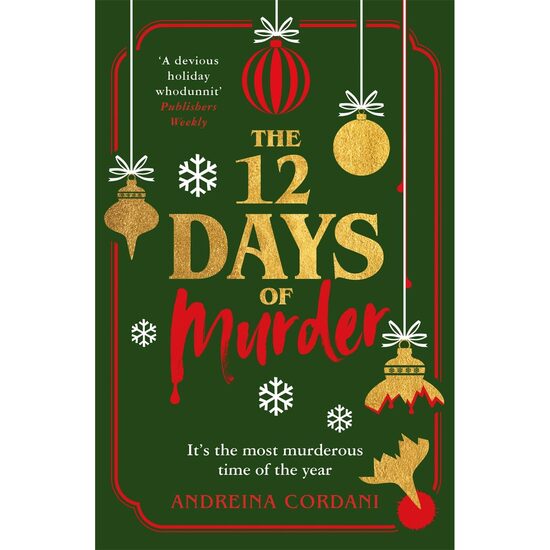 The Twelve Days of Murder Masquerade Society