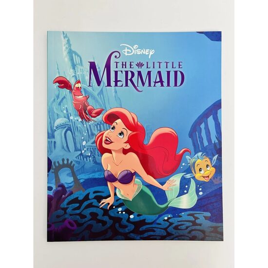 Disney The Little Mermaid Picture Story Book For Kids Easy To Read With Beautiful Illustrations