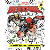 Studio Press Marvels Deadpool The Official Colouring Book.