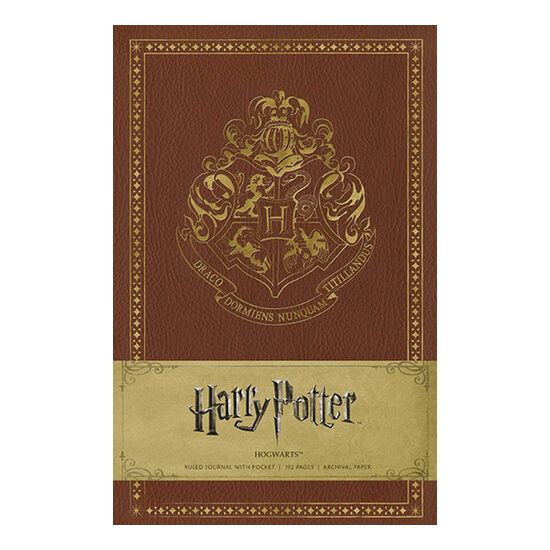 Harry Potter Hogwarts Hardcover Ruled Journal