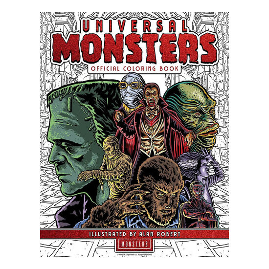 Universal Monsters: The Official Coloring Book - Imagine 1