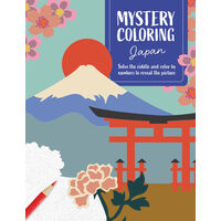 Mystery Coloring Japan Solve the Riddle and Color by Numbers to Reveal the Picture