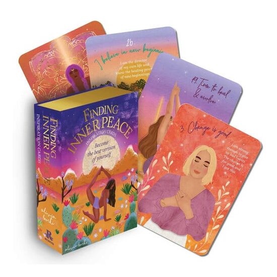 FINDING INNER PEACE INSPIRATION CARDS Become the Best Version of Yourself