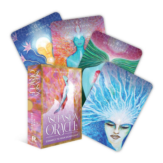 Ascension Oracle: Connect to Your Sacred Light (36 Gilded Cards and 104-Page Full-Color Guidebook)