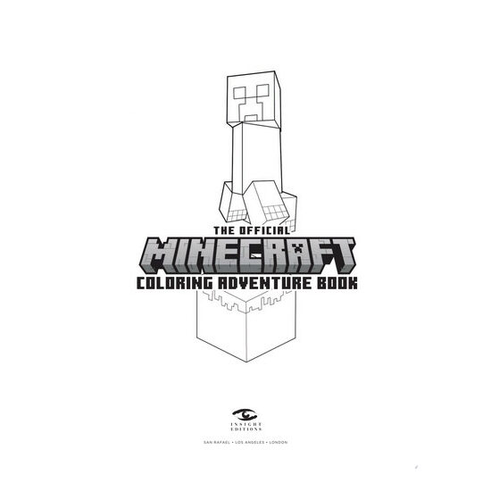 The Official Minecraft Coloring Adventures Book: Create, Explore, Color! For Young Artists and Kids 5-10