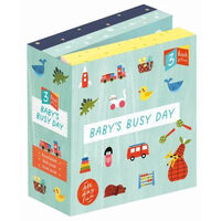 Baby's Busy Day : 3 Book Gift Set: Sleep, Bath and Play