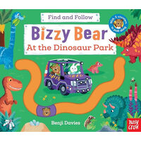At the Dinosaur Park: Find and Follow (Bizzy Bear)