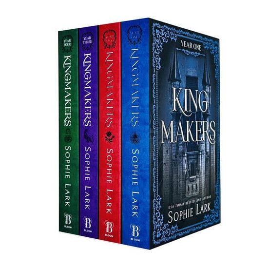 Kingmakers Series 4 Books Collection Set By Sophie Lark (Kingmakers Year One, Kingmakers Year Two, Kingmakers Year Three, Kingmakers Year Four)