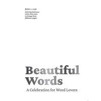 Beautiful Words A Celebration for Word Lovers