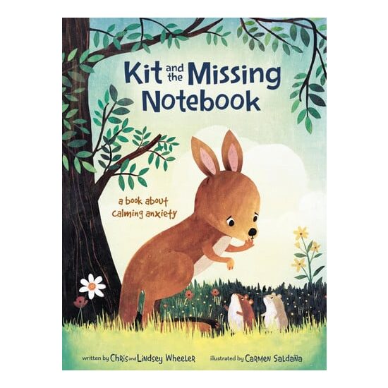 Kit and the Missing Notebook A Book about Calming Anxiety