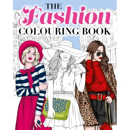 FASHION COLOURING BOOK.