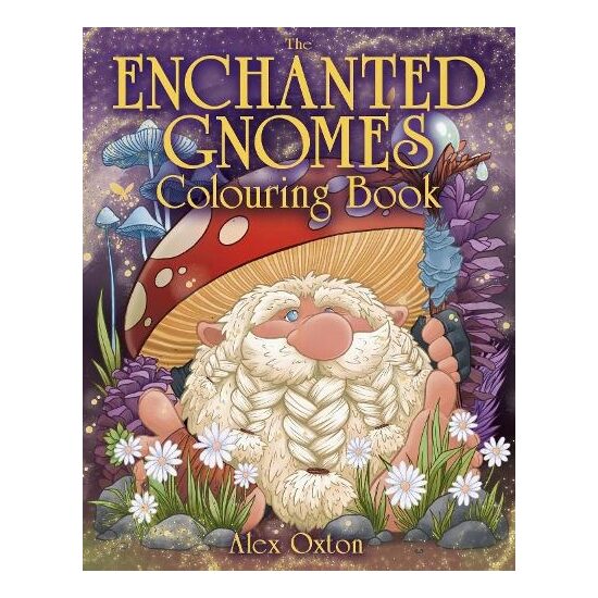 Enchanted Gnomes Colouring Book