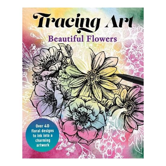 Tracing Art: Beautiful Flowers