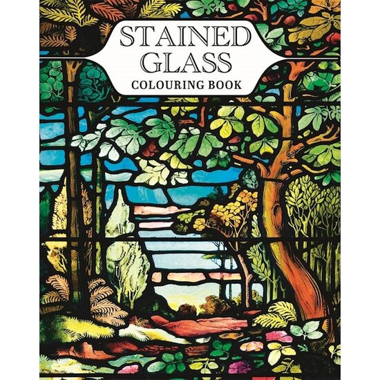 Stained Glass Colouring Book - Imagine 1